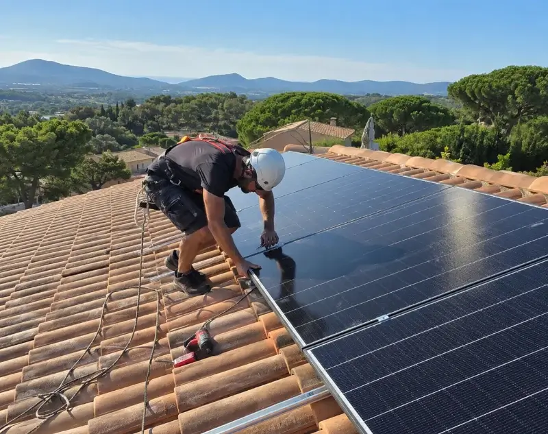 Installateur panneaux solaires Villelongue-dels-Monts — pose photovoltaïque sur toiture